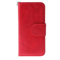 iPhone 5 lommebok Rød