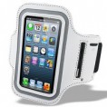 iPhone 5 treningsarmband Hvit